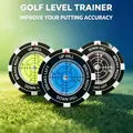 Portable Plastic Golf Putt Green Reader - High Precision Putting Tool, Small Size, Construction-Boosted Stability, Precise Mark, Level for Novices to Improve Putting Skills