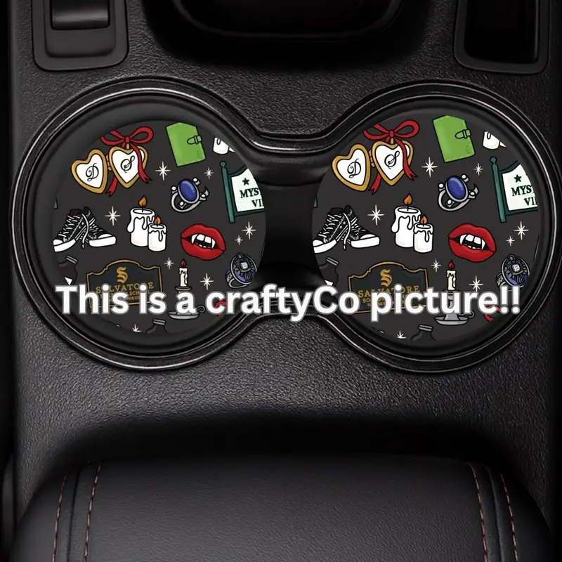 TVD season , accessories,  interior car coaster