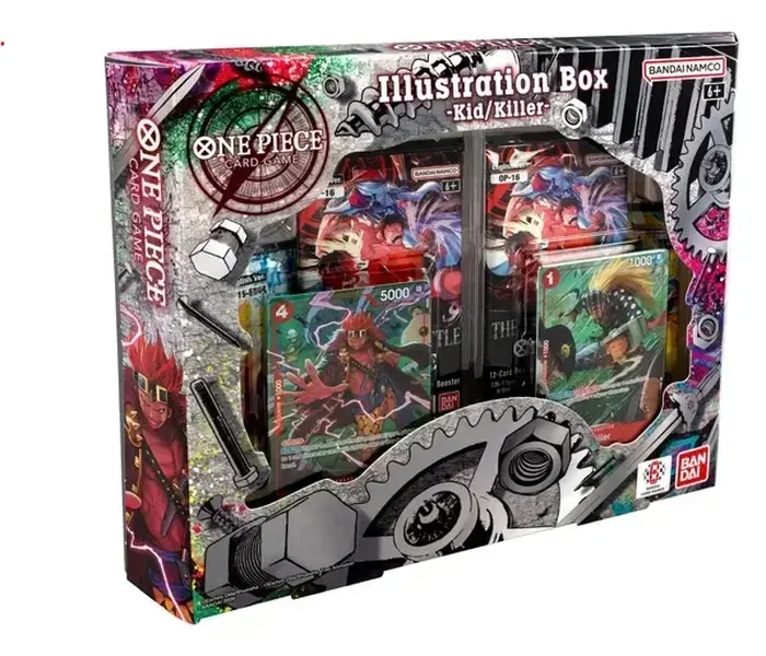 ONE PIECE Card Game Illustration Box Vol. 8 IB-08 – Eustass Kid & Killer – English Sealed