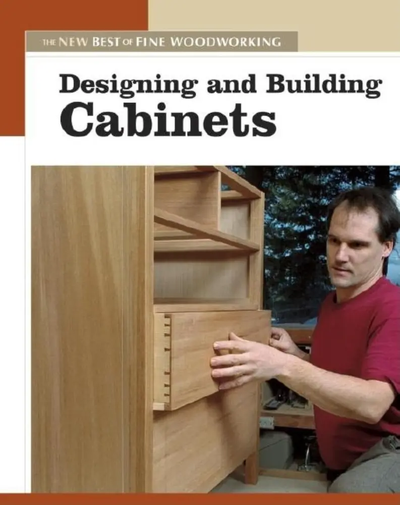 USED Book - Designing and Building Cabinets by Editors of Fine Woodworking (Paperback) - english