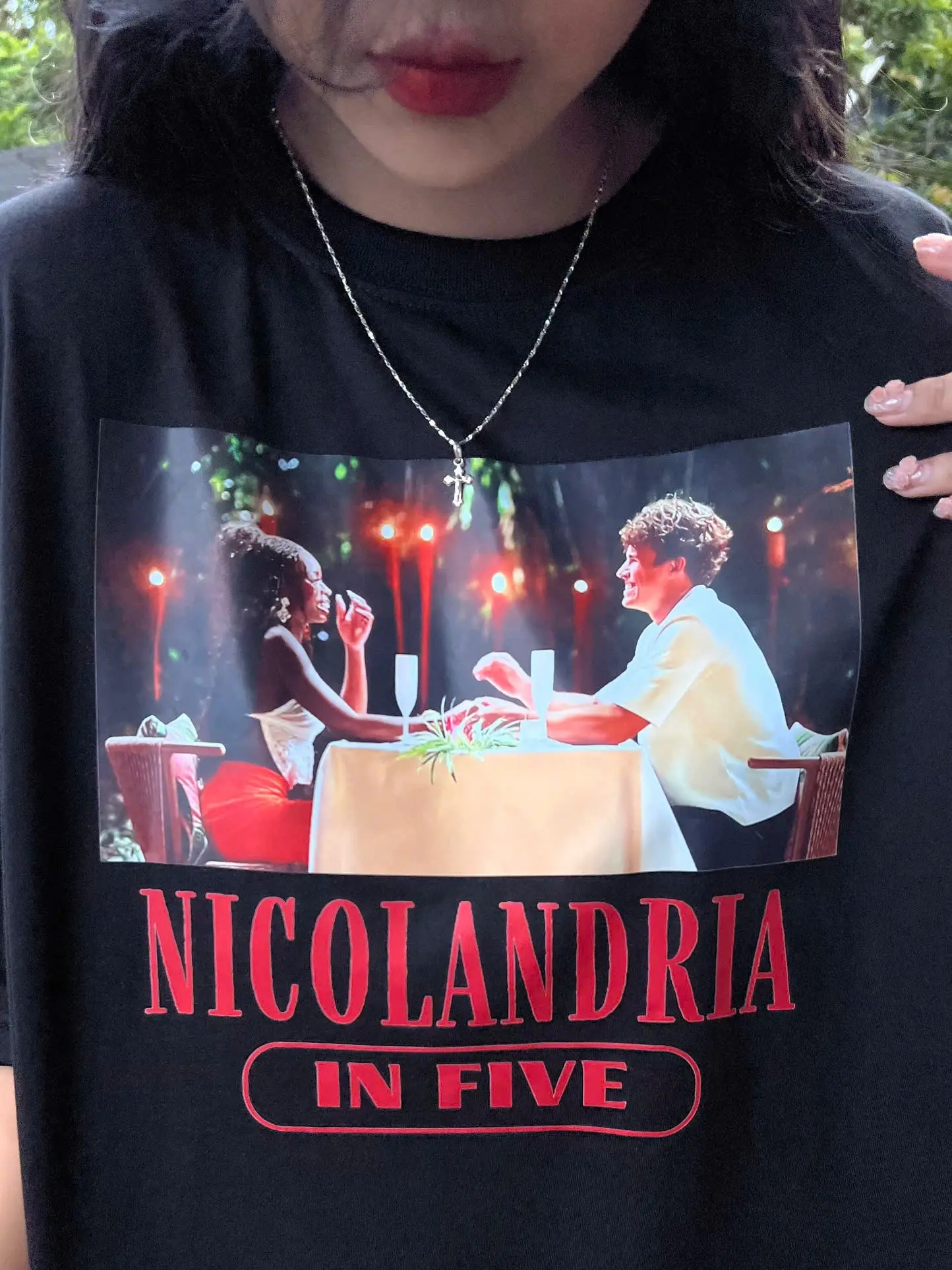 NICOLANDRIA Vintage Unisex Shirt Graphic Print Streetwear Top Casual Cotton Fabric Breathable Personalized Stylish Women's Wear
