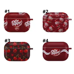 Dr Pepper AirPods Case Cover, Dr PepperCollection, Cute Protective Cover for all Airpod Gen 1 2 3 4/ AirPods Pro Gen 1 2