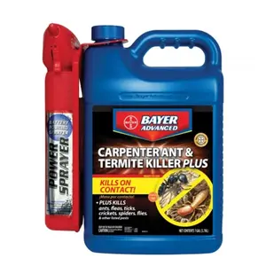 Bayer BAY700335A Bayer Advanced Carpenter Ant & Termite Killer Plus Ready-to-Use Power Sprayer- 1.3-Gallons