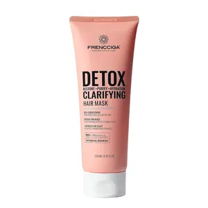 FRENCCIGA Detox Hair Mask, Clarifying Hair Mask, Hair Treatment Masque for Hair Repair, Hydration and Shine, Removing Dirty Oil, Product and Hard Water 8.45 FL.OZ