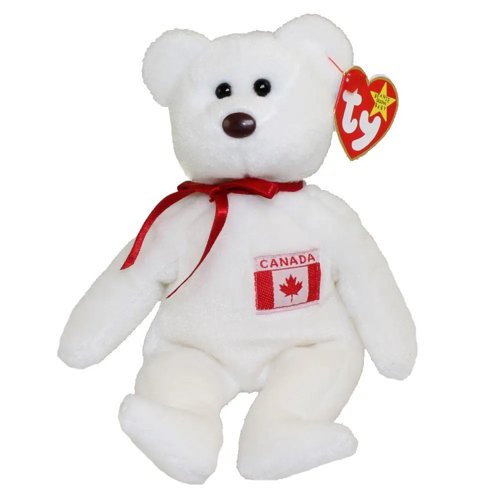 TY Beanie Baby - MAPLE the Bear (Canada Exclusive) (8.5 inch) (1996) MWMTs