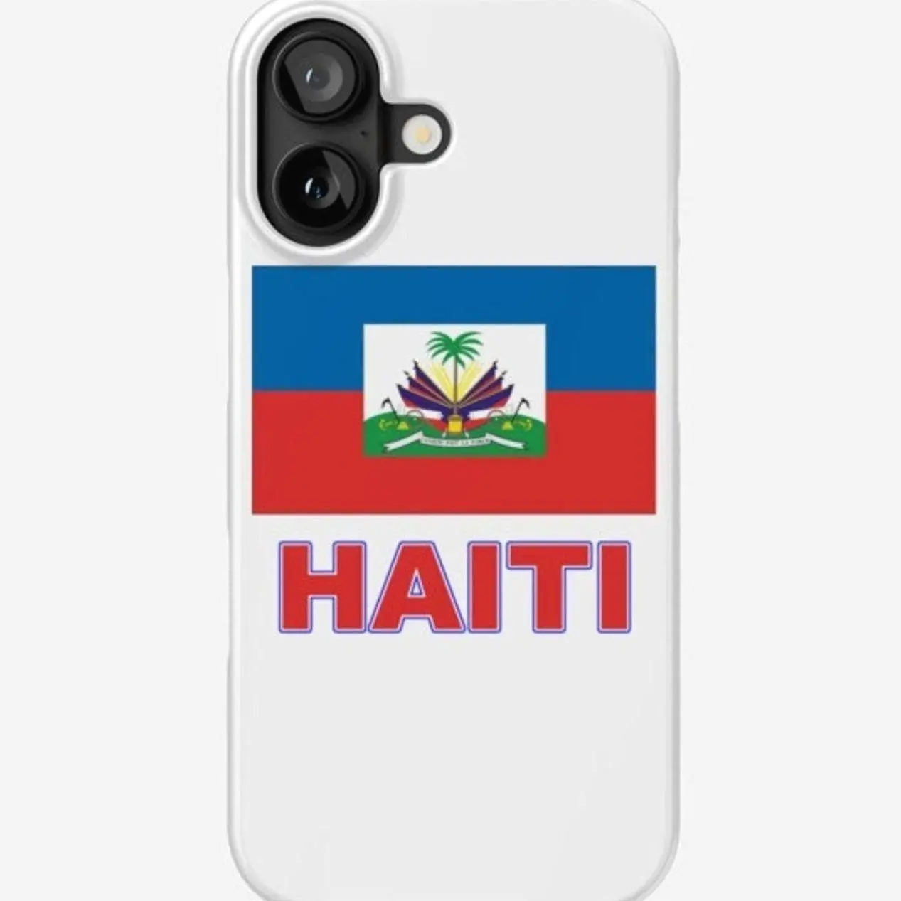 The Pride of Haiti - Haitian Flag Design Phone Case