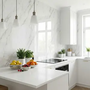 Kitchen Oil-Proof Sticker Countertop Protection Film Marble Cooktop Waterproof Self-Adhesive High-Temperature Wall Decal