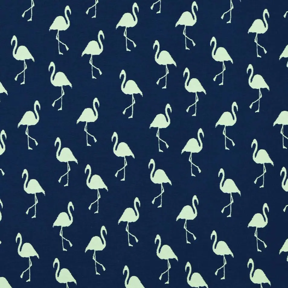 Flamingo Dark Denim Covington Upholstery Fabric