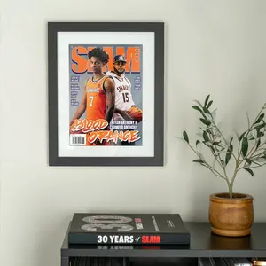 SLAM 258: Kiyan + Carmelo Anthony Magazine Cover Poster Print - NO FRAME