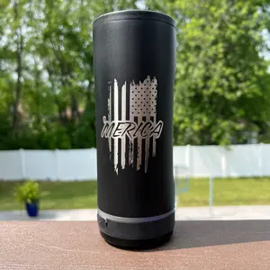 Merica Bump'n Brew Speaker Can Cooler