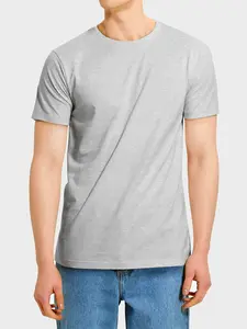 Mens Lightweight Classic Premium Cotton Short Sleeve Crew Neck T-Shirt
