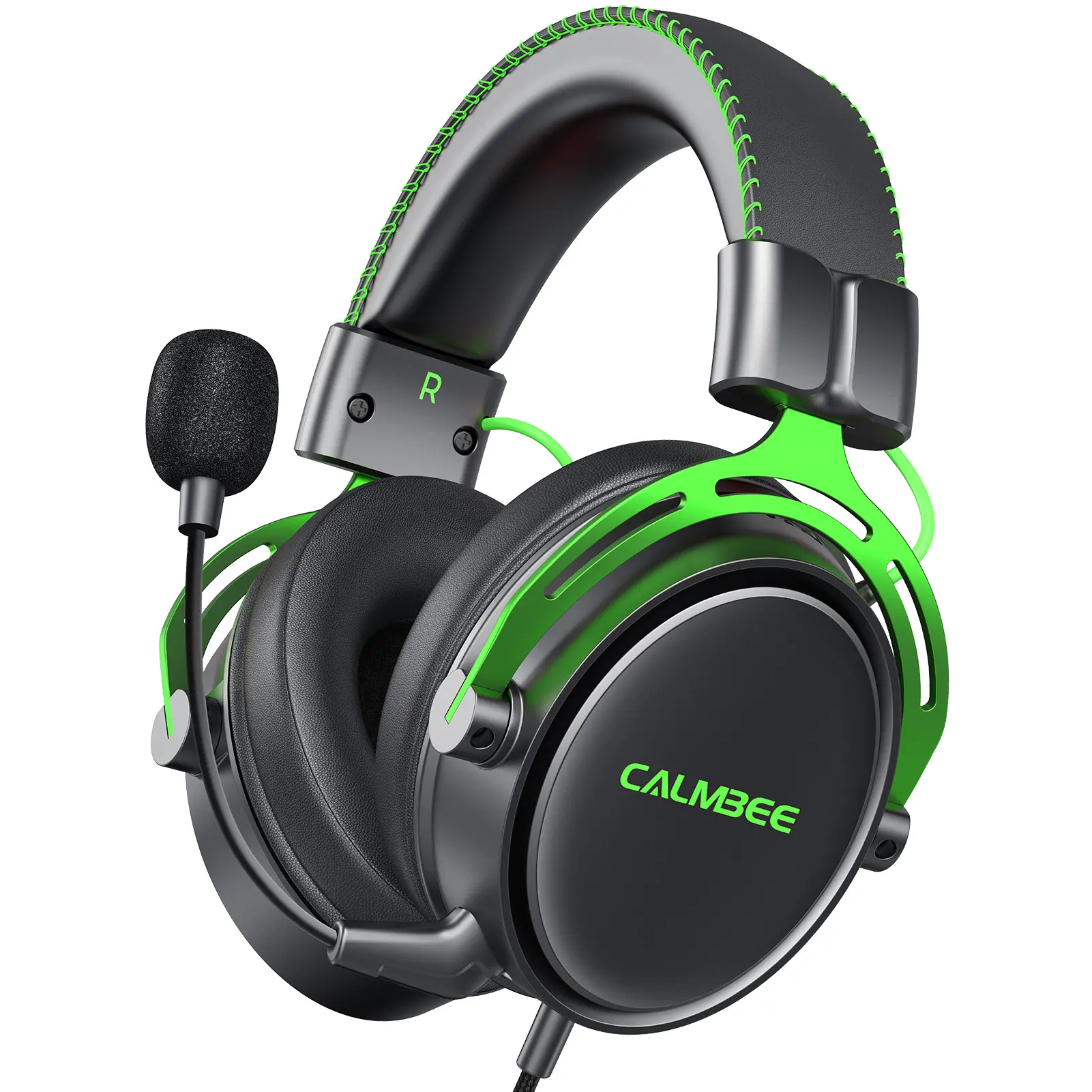 Gaming Headset for PS5 PS4 Xbox One Switch, Gaming Headphones with Microphone for PC Mac Laptop Computer Gamer