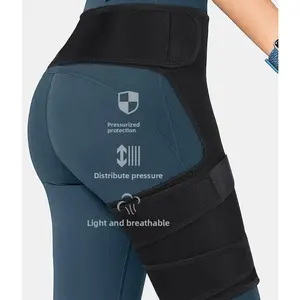 Basketball, football, pressurized thigh straps, fitness training breathable waist straps, outdoor sports integrated protective gear