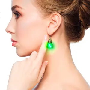 Beardaments - Light Up Ornament Earrings - 4 Pack of Christmas Earrings