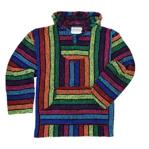 Sugaree Striped Baja Hoodie