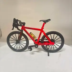 New Alloy Bicycle Model, Realistic Mountain Bike, Downhill Bike, Road Bike, Desktop Decor, Party Gift, Birthday Present, Art Figurine, Collectible Figurines, Collectible Home Decor