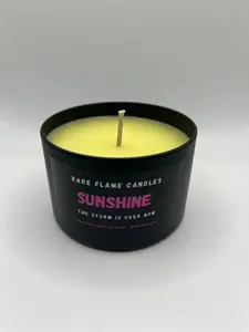 Rare Flame Candles Lemon Cream Scented Candle 8oz Up to 30 Hours Burn Time Decorative candle perfect for any occasion