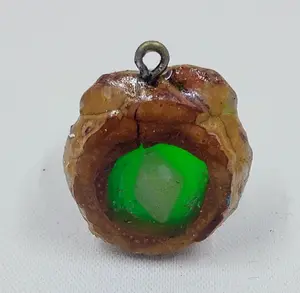 Glowing Pinecone Pendant