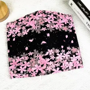 Flexible A5 Softcover Sleeve with Cherry Blossom Design, Durable Artistic Book Cover for Notebooks, Diaries, Journals, Teachers, Book Lovers