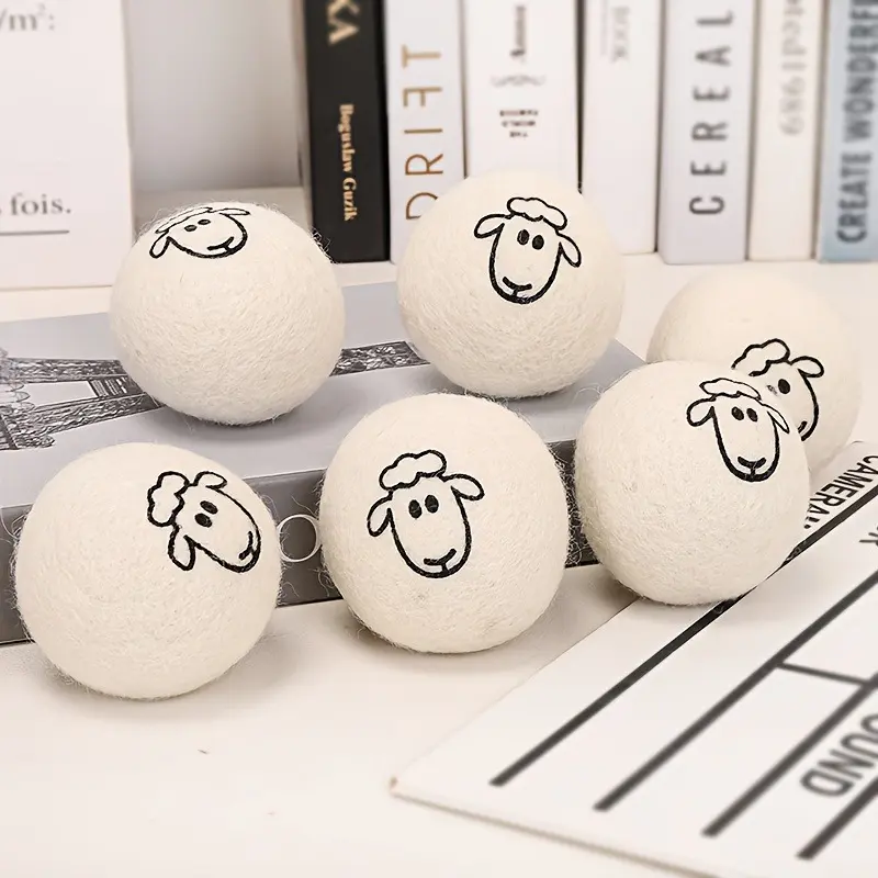 Fabric Softener And Wrinkle Eliminators - Drying Balls, Free from Harmful Chemicals, Fast-Drying Laundry, Reusable Alternatives to Drying Sheets for Home, Travel, And Towels - Laundry Softening Balls, Household Laundry Maintenance, Vibrant Design