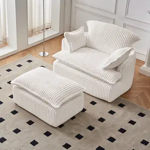 boneless casual sofa recliner