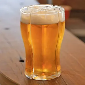 New Product Four-in-one Beer Glass Super Schooner Quarter Wine Glass Christmas Party Wine Glass