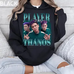 Player 230 THANOS Squid Game Hoodie, TOP Thanos Hoodie, Squid Game2 Hoodie, Thanos The Rapper 230 Hoodie, Graphic Choi Seung Hyun Hoodies