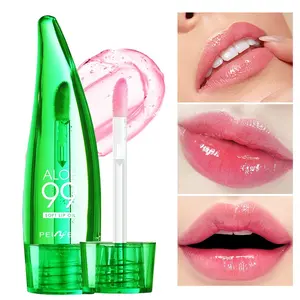 Aloe Vera Temperature-Sensitive Lip Gloss, Long-Lasting Moisturizing Lip Oil, Perfect Gift for Mother's Day and Valentine's Day