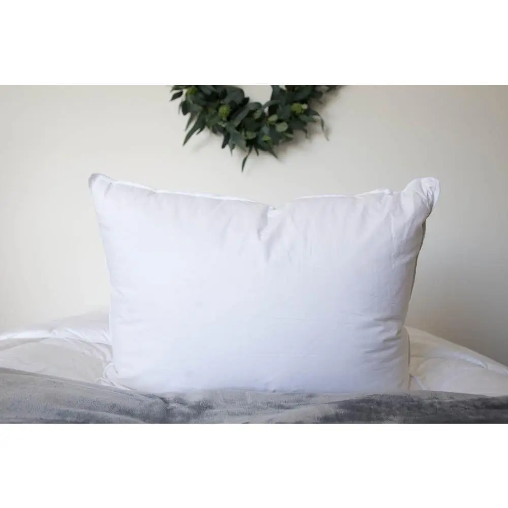 Down Etc. Luxury Goose Down Pillow | Soft Support