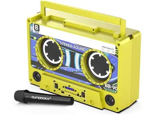 Bumpboxx portable Remix Bluetooth Speaker - Highlighter Yellow