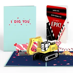 I Dig You Birthday Pop-Up Card and Epic Reel Sentiment Set