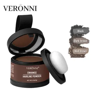 2025 BUY 1 GET 1 FREE VERONNI Hairline Powder Instant Confidence,Sweatproof, Portable Puff Design for Everyday Use
