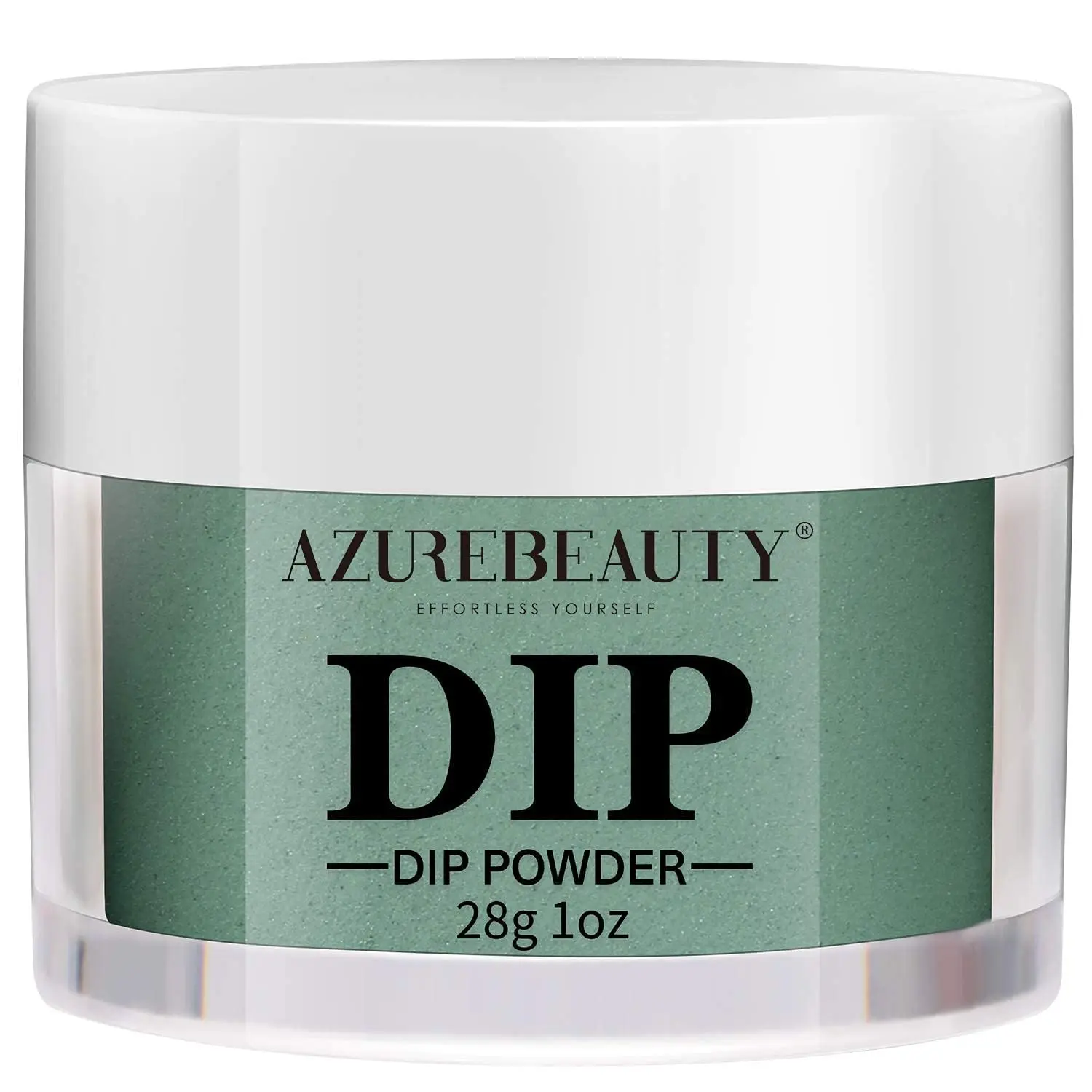 AZUREBEAUTY Nail Dip Powder Emerald Green Color, Dipping Powder French Nail Art Starter Manicure Salon DIY at Home, Odor-Free and Long-Lasting, No Need Nail Lamp Curing, 1 Oz / 28g