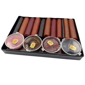 Ruya Sweets Natural Pomegranate Rolls with 4 Dips - 600G Authentic Taste and Rich Flavor