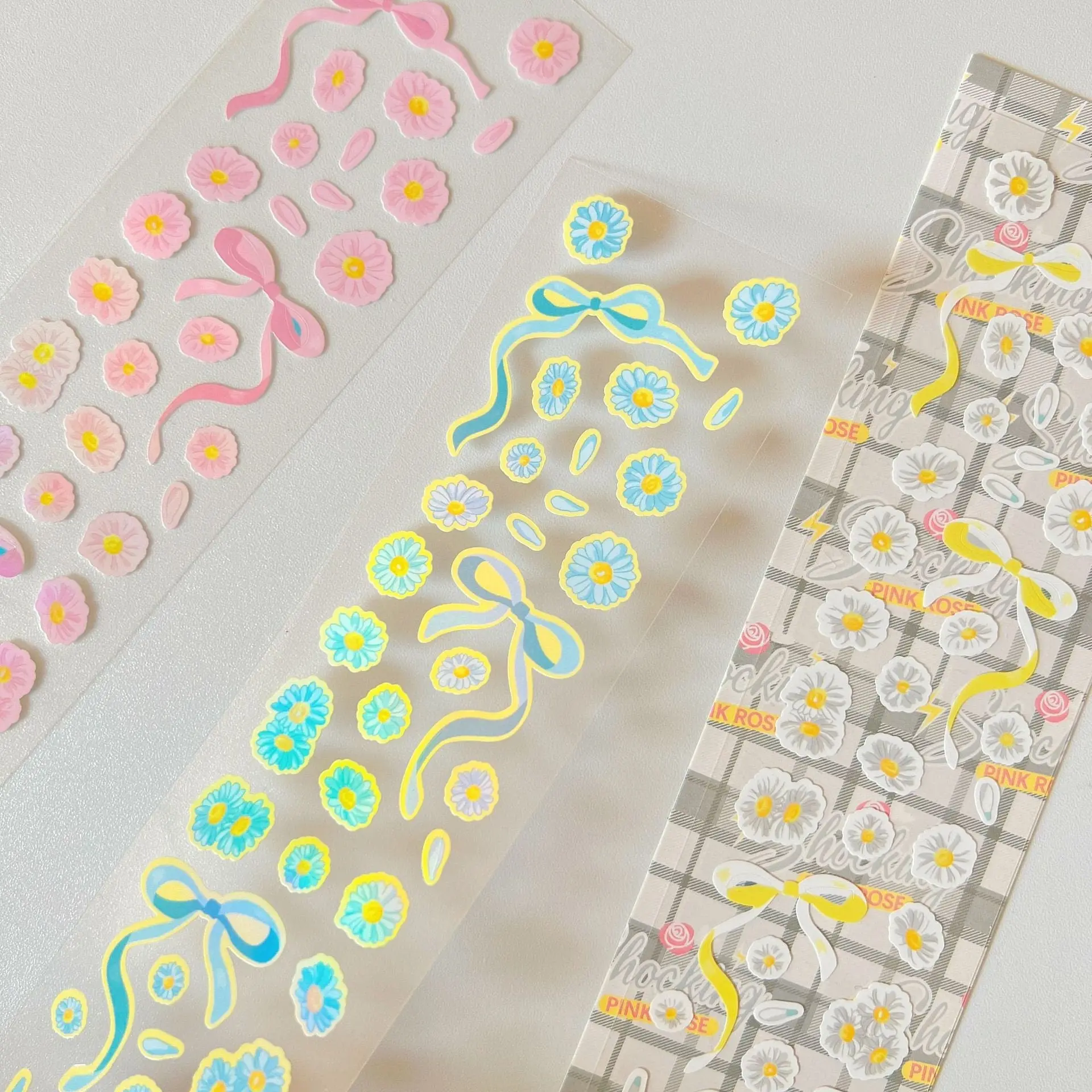 Daisy Sticker Sheet - Decorative Stickers