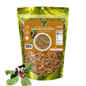 Green Royalty Cascara Sagrada Bark 4oz 113g Organic Supplement for Constipation Relief & Healthy Digestion