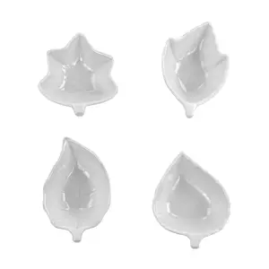 Martha Stewart 4 Piece Ceramic Tidbit Dish Set