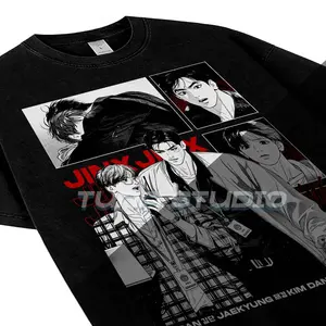 Jinx Joo Jaekyung Kim Dan Manhwa Boylove Comic Novels T-shirt Sweatshirt Hoodie Gift For Fan Fabric Top Womenswear Cotton
