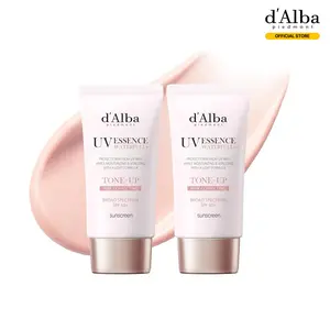 [OFFICIAL d'Alba] [2 Bottles Set] White Truffle Waterfull Tone Up Sunscreen Serum (Total 3.38 fl oz)