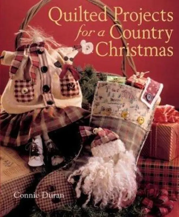 USED-Quilted Projects for a Country Christmas by Connie Duran (Hardcover)