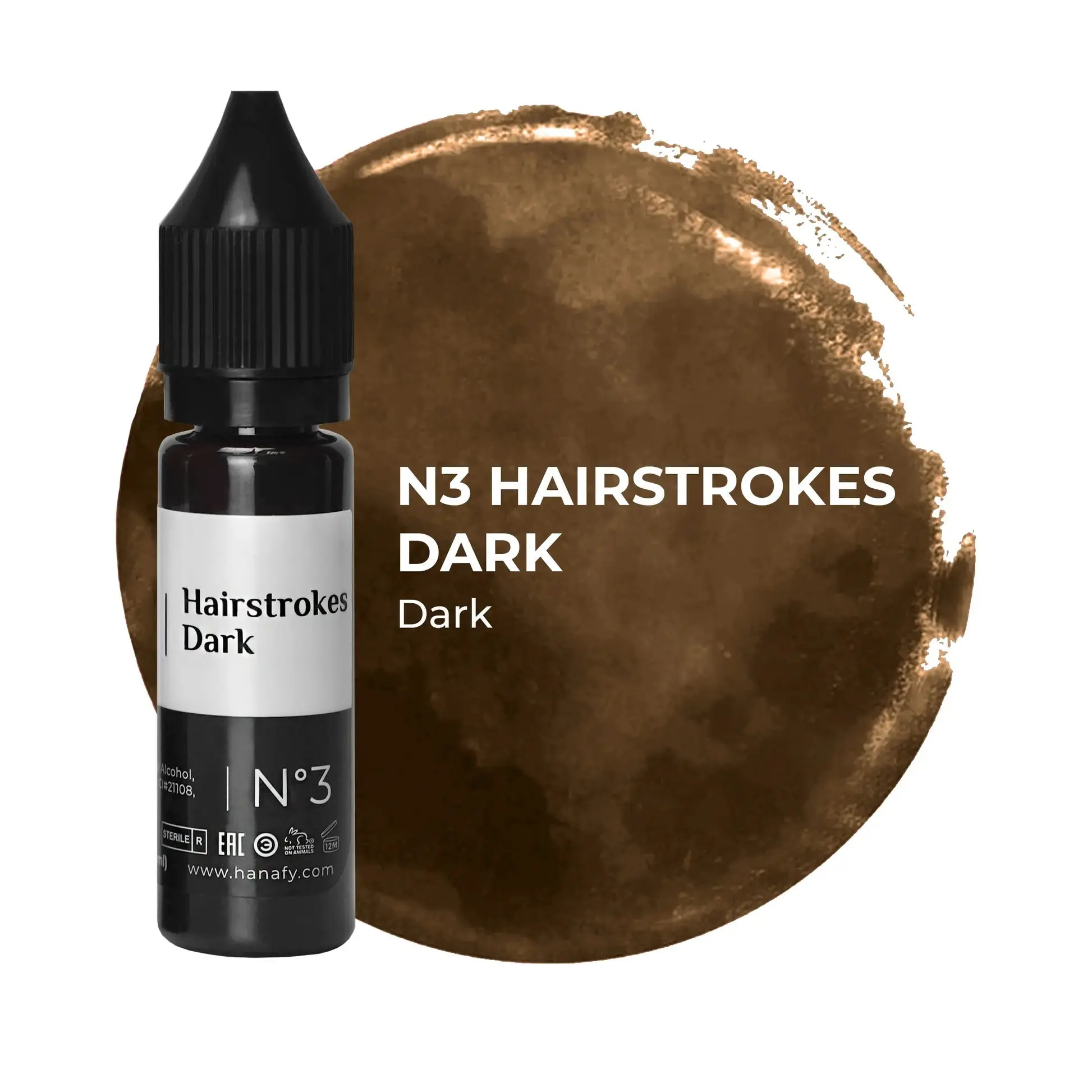 Hairstrokes N3 15ml- Hanafy Pigments