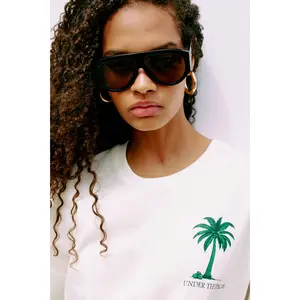 H&M Oversized printed T-shirt