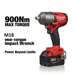 Milwaukee M18 FMTIWF12 18V 900Nm Impact Wrench – High Torque for Heavy-Duty Use