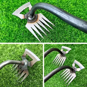 2024 new weeding artifact, durable farm and home gardening manual weeding tools, digging outdoor agricultural hoes, ergonomic garden weeding tools, suitable for outdoor gardening and landscaping, agricultural, sea, gardening, vegetable planting