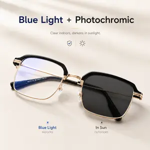 SummerVibes Auto-Adjusting HD Reading Glasses with Blue Light Blocking & UV Protection, Comfortable Eyewear for Work, Travel & Everyday Use