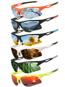 PolChic 6-Pack Unisex Sports Sunglasses