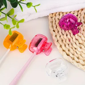 Travel Toothbrush Head Covers Toothbrush Protector Cap Brush Pod Case Prote