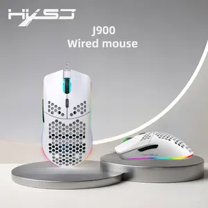 Hxsj-2026 New Wired Mouse, RGB Scroll Light, Gaming Mouse, Latest Model, Enhanced Performance, Ideal for Gamers & Office Use