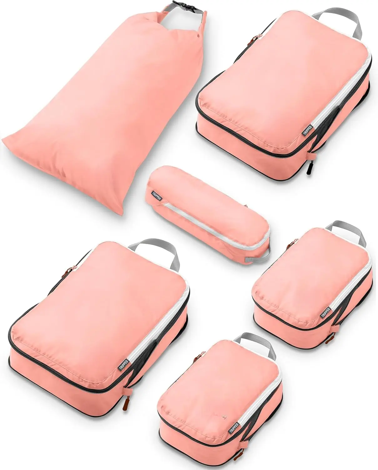 Compression Packing Cubes Travel Luggage Storage Organizer Bags ﻿
