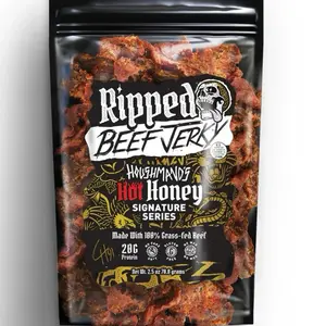 Ripped Beef  Jerky Houshmand’s Hot Honey